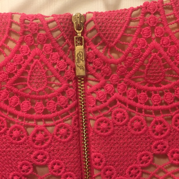 Eliza J Scalloped Crochet Lace Dress - Picture 14 of 14